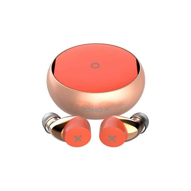 Bluetooth Sports Earbuds Wireless In-Ear Headset for Music, Calls & Fitness
#Color=Coral,Corallo