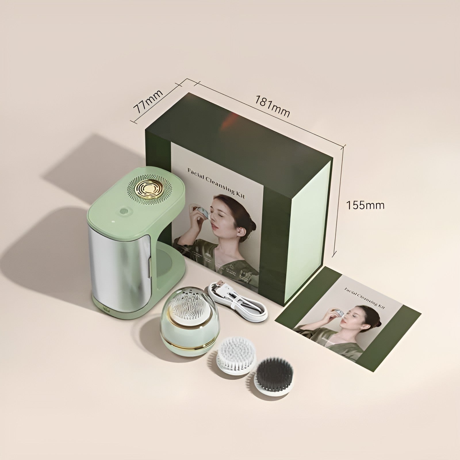 Facial Cleansing Brush Set