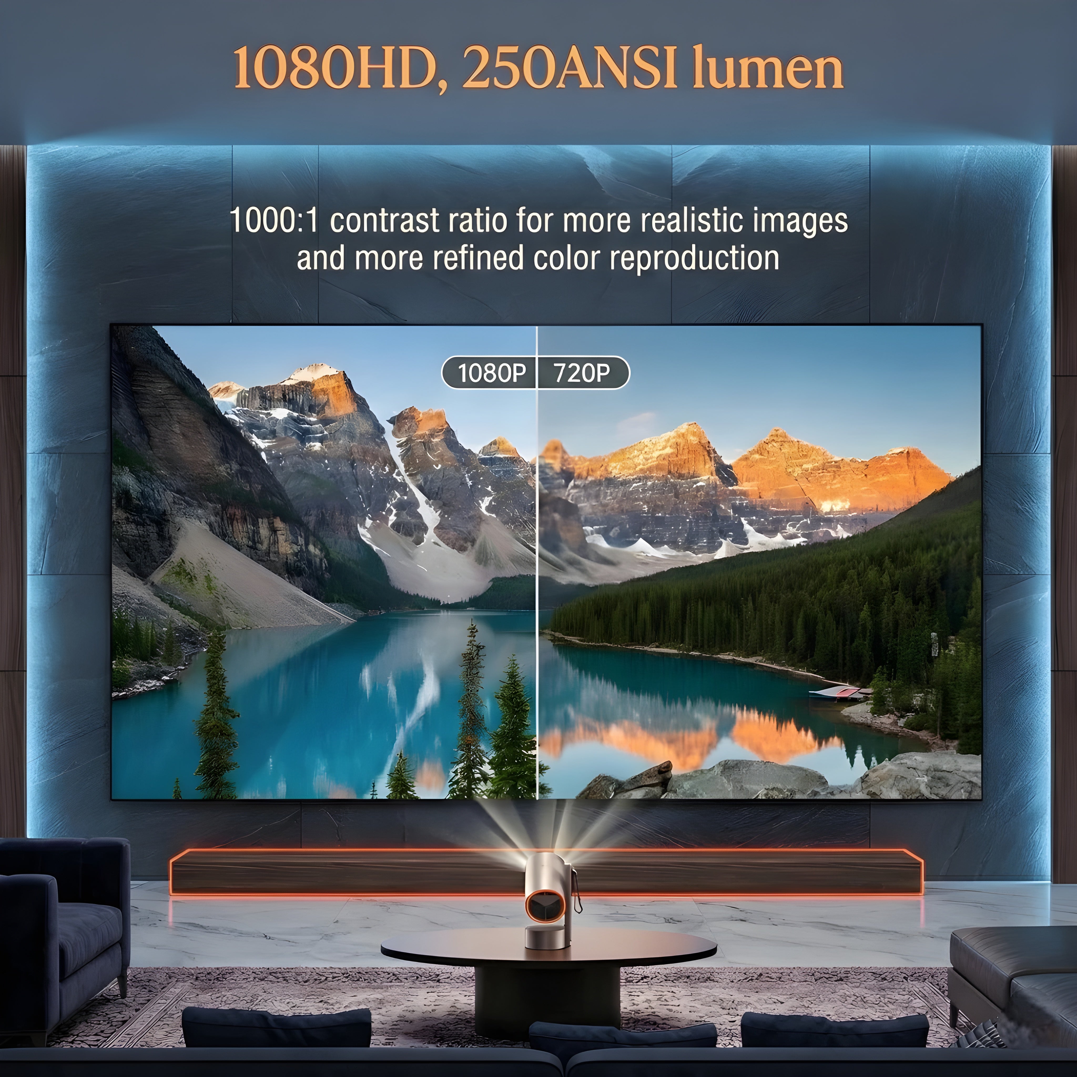 Cilindo - Smart Portable Projector