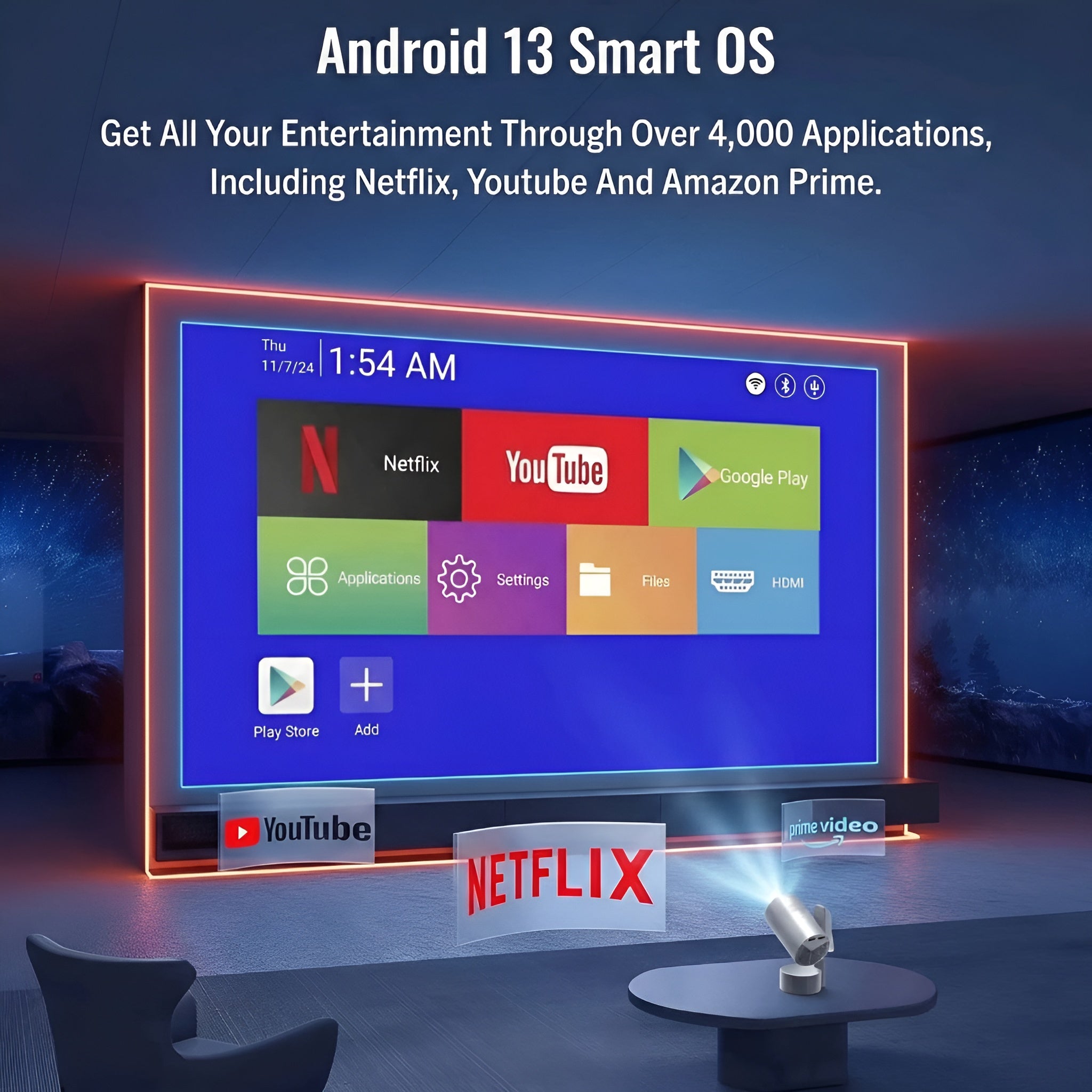 Cilindo - Smart Portable Projector