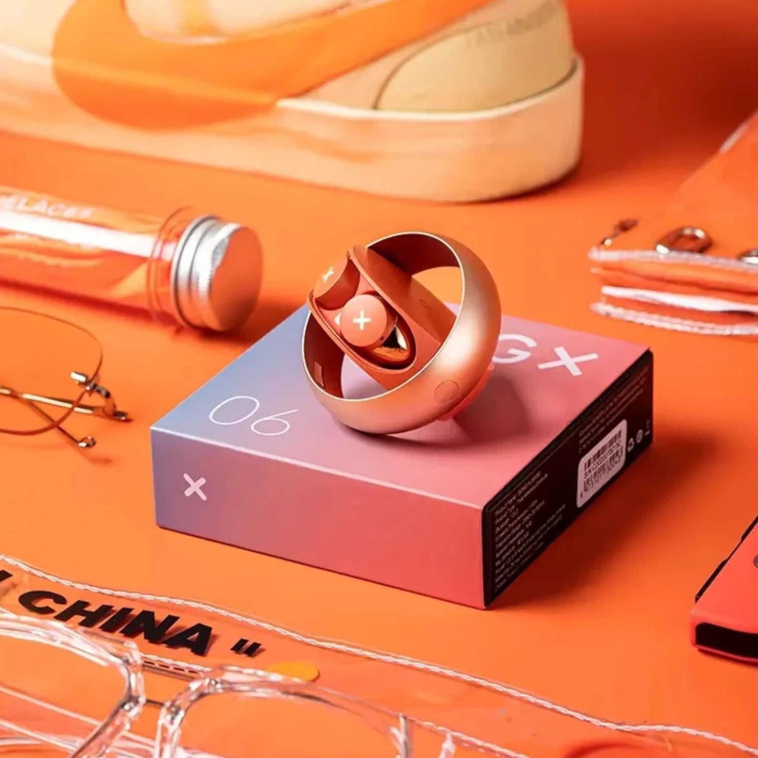 Bluetooth Sports Earbuds Wireless In-Ear Headset for Music, Calls & Fitness
#Color=Coral,Corallo