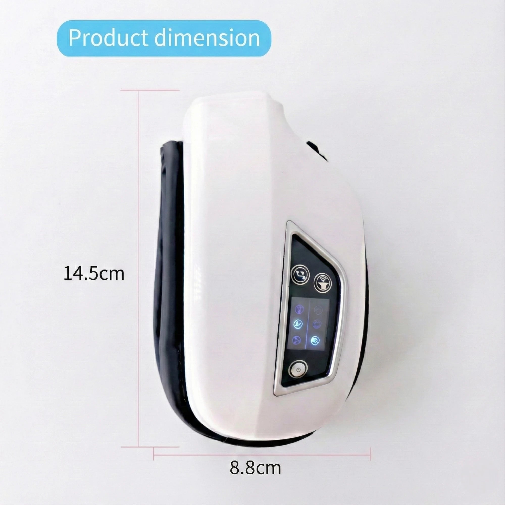 Heated Eye Massager, Bluetooth Mask for Dark Circles & Fatigue