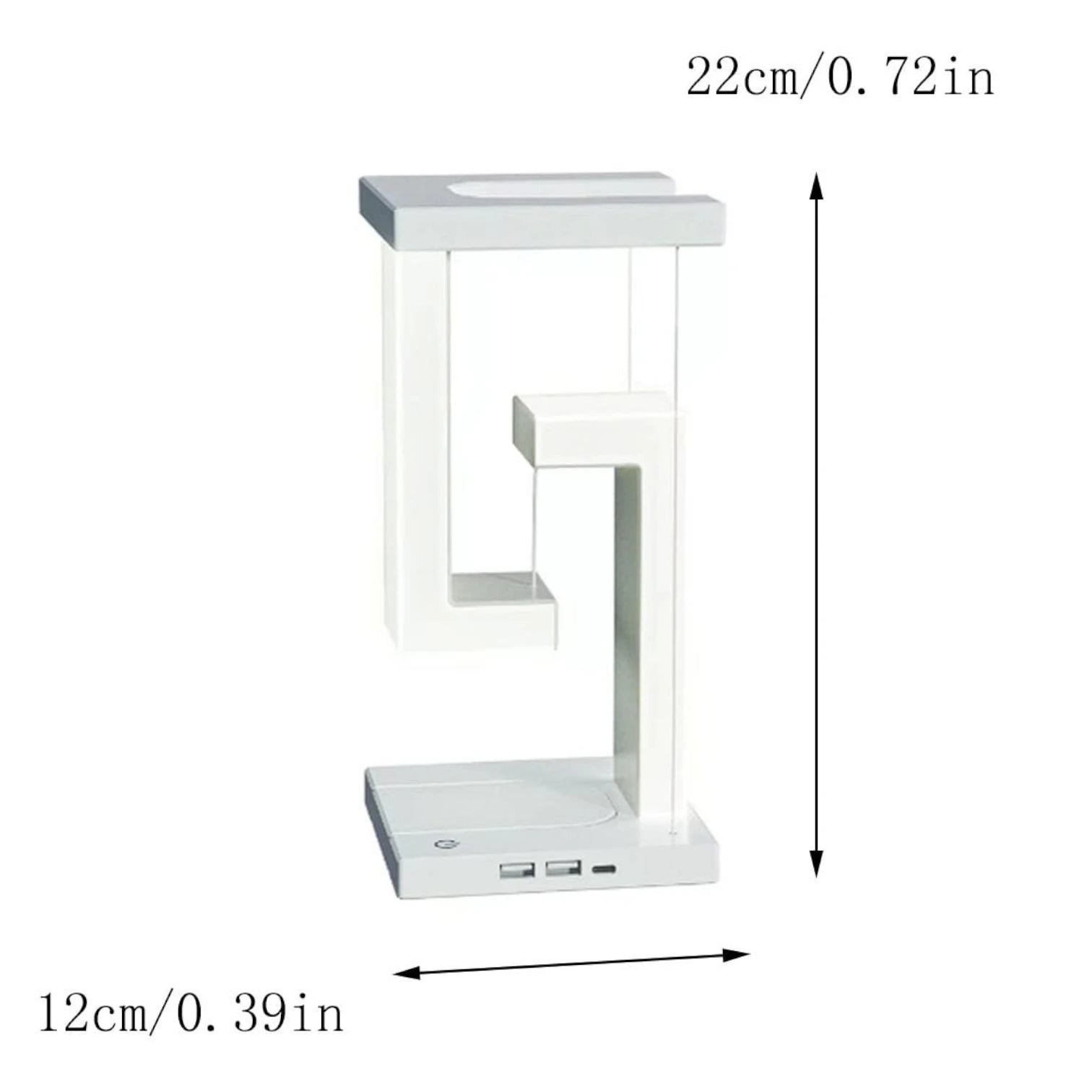 Floating Lamp – Suspension Light with Wireless Charging for Bedroom & Home Decor