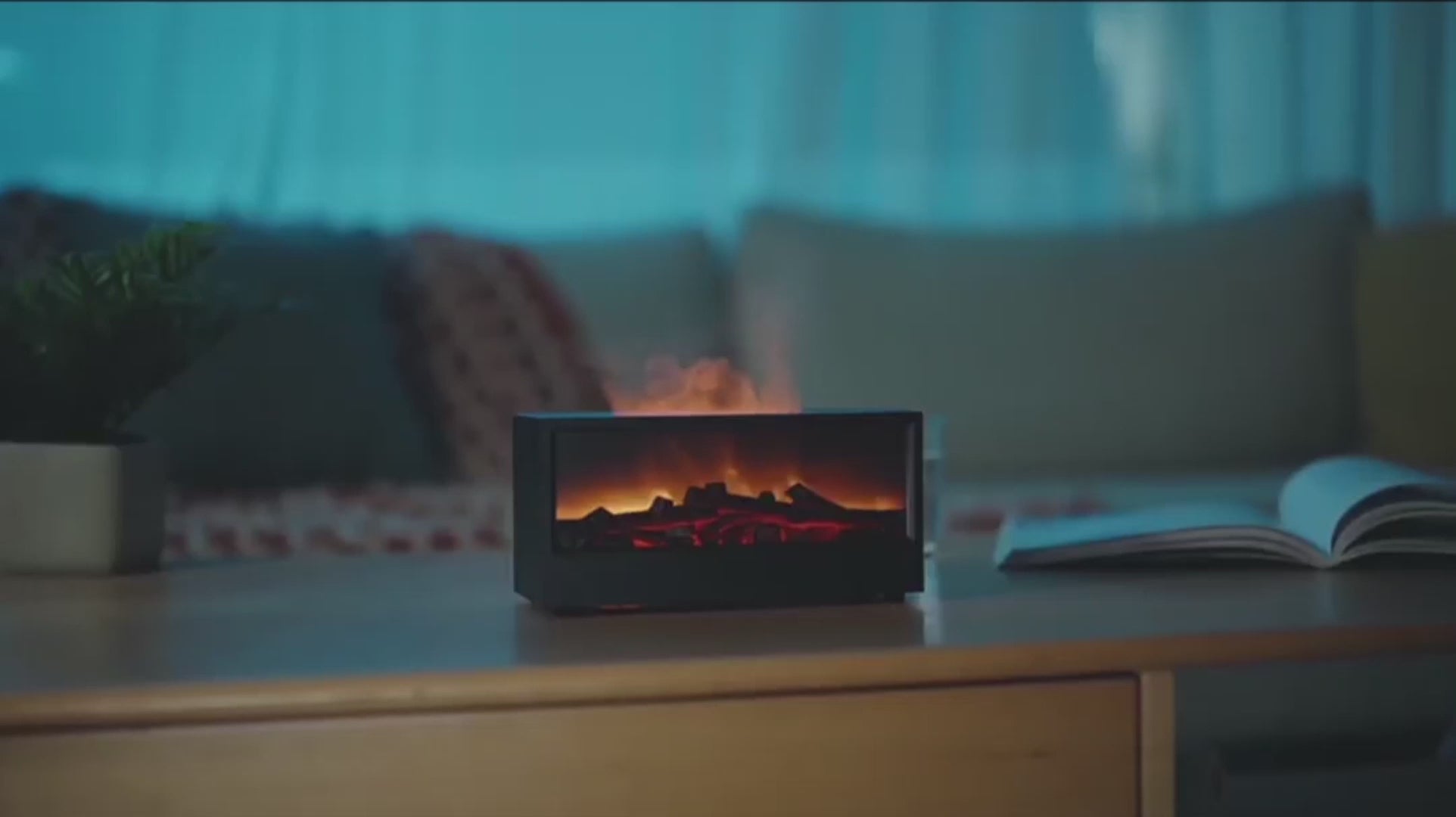 Diffusore Oli Essenziali, Effetto Fiamma