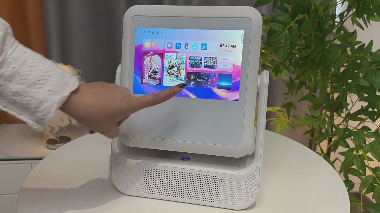 A2 Pro Projector Dual Screen Touch HD Portable Smart Cinema