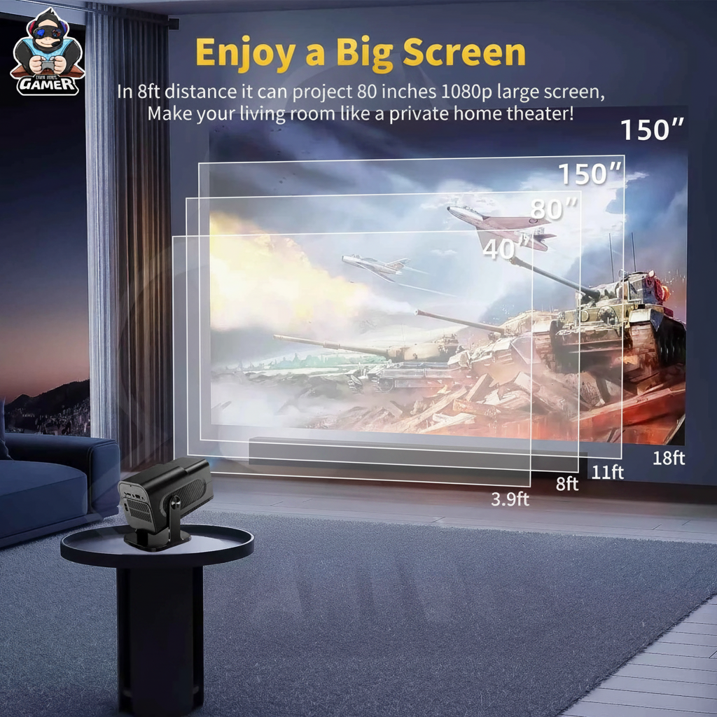 Projector Big Screen 150"
