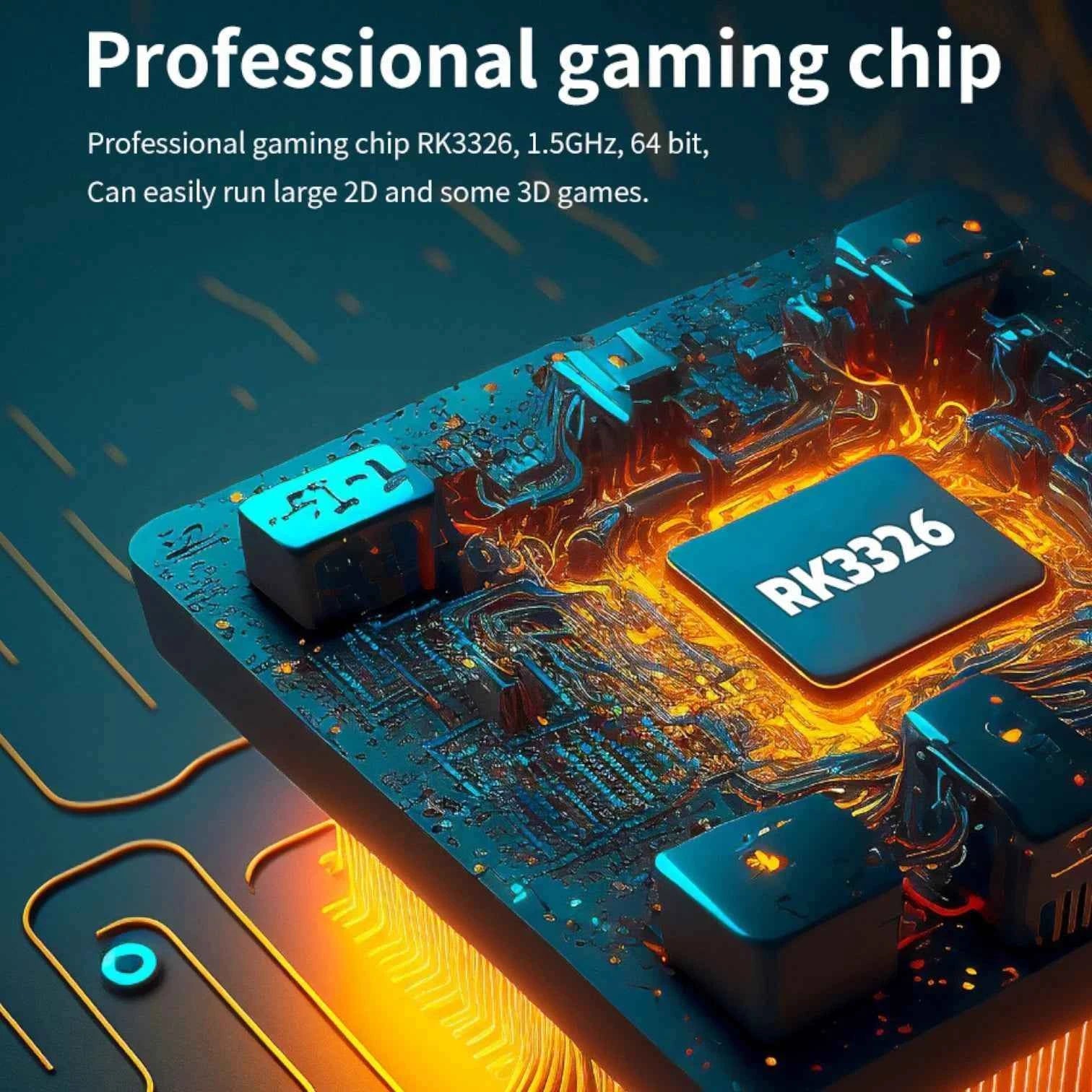 R36S Retro Handheld Console with 3.5 inch IPS Display, Open Source Linux System and Portable Classic Game Support