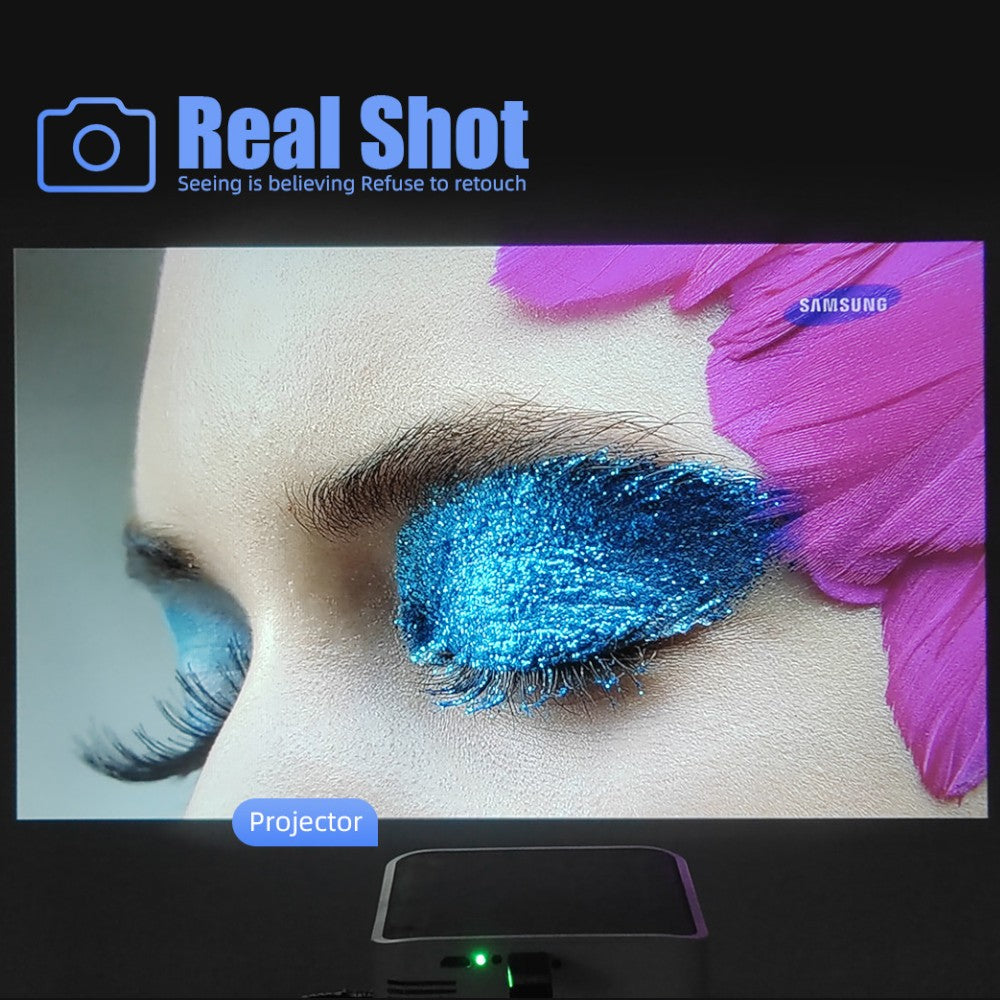 T30 Smart Projector Android Dual WiFi Native 1080P 4K Support Home Theater